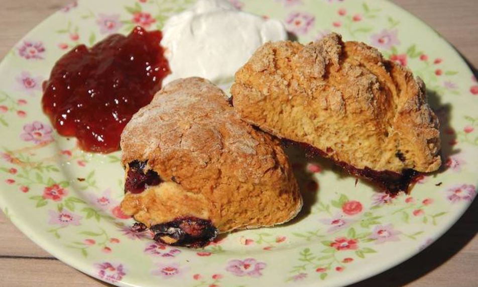 Рецепт булочки с голубикой