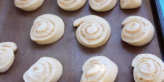 булочки с карамелью