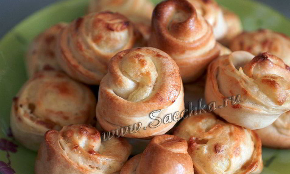 Рецепт булочки с картошкой