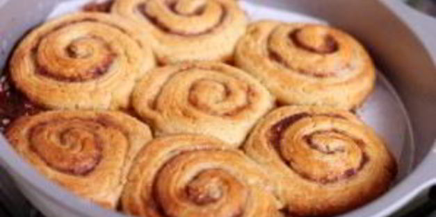 булочки с корицей из готового дрожжевого теста