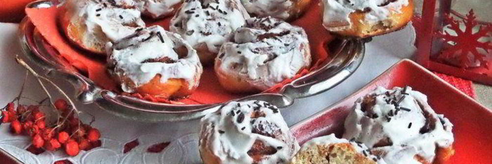 Булочки с корицей на сыворотке