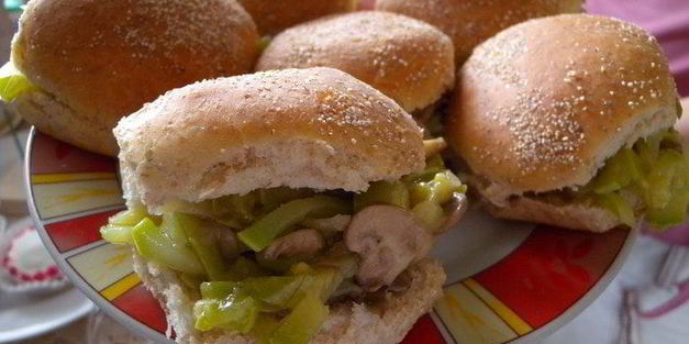 булочки с легкой начинкой