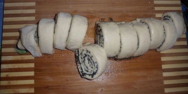 булочки с маком и корицей