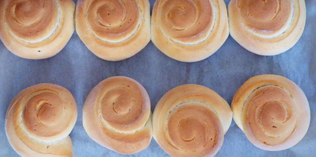 булочки с плавленым сыром