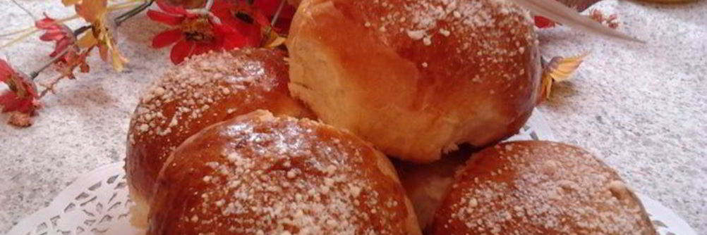 Булочки с посыпкой