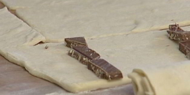 булочки с шоколадом