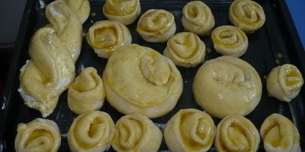 булочки с тыквой и корицей