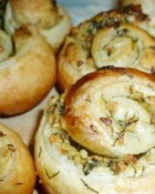 Чесночные булочки