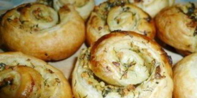 чесночные булочки