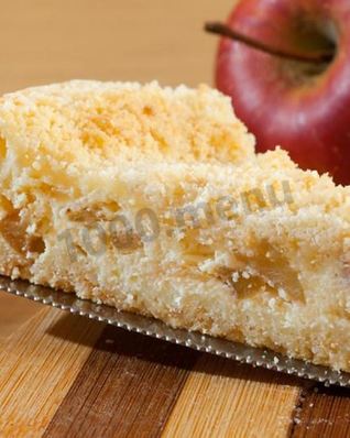 Королевская ватрушка с яблоками