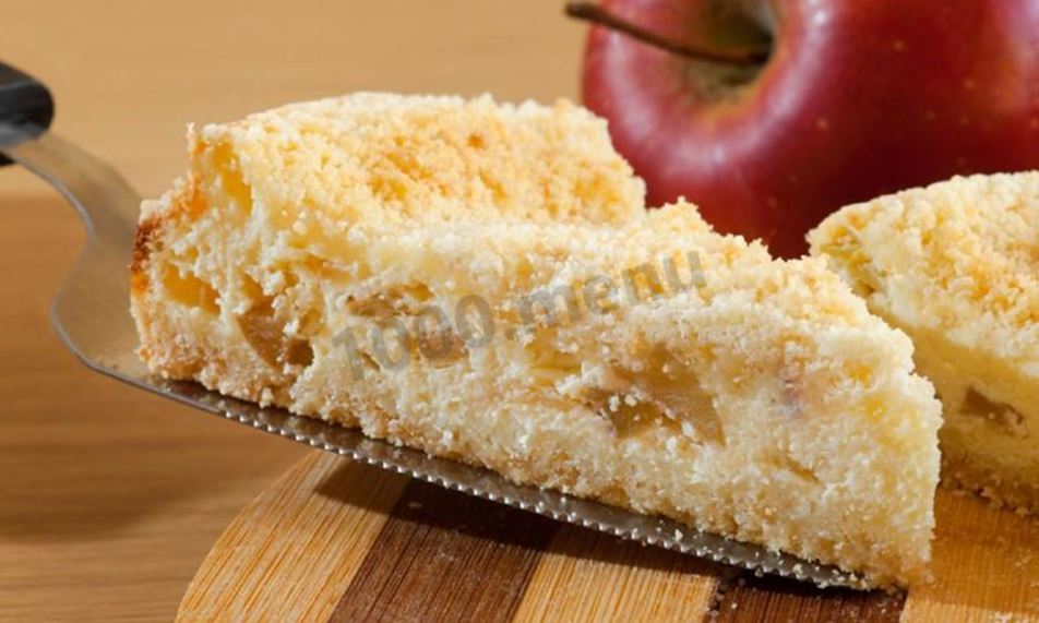 Рецепт королевская ватрушка с яблоками