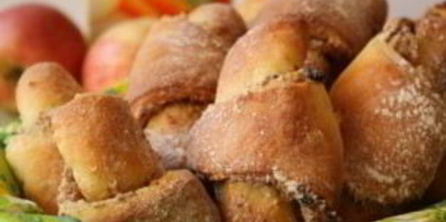 круассаны из творожного теста