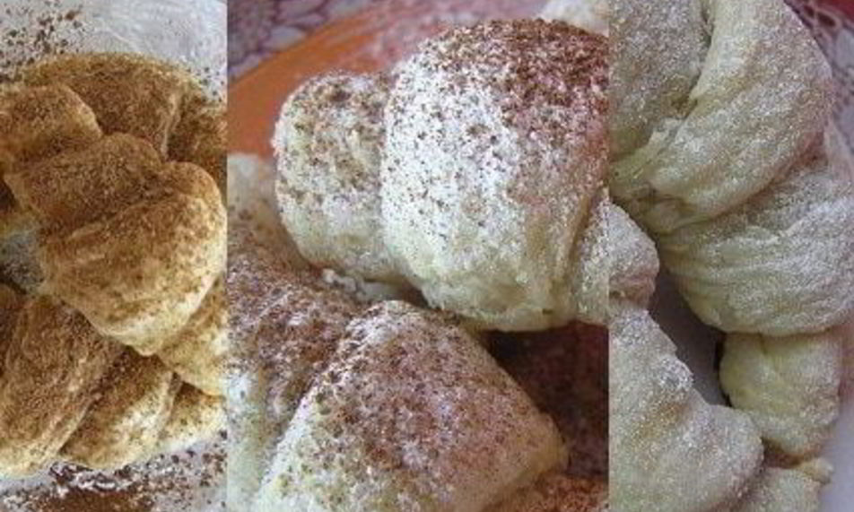 Рецепт круассаны с земляникой, ежевикой и шоколадом