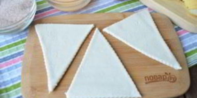 круассаны в стиле яблочный пирог