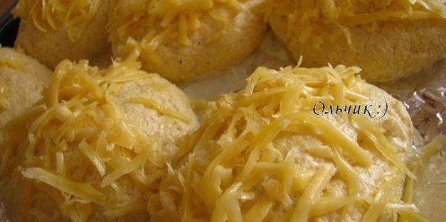 кукурузные булочки с сыром
