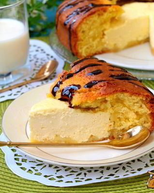 Ленивая ватрушка с творогом