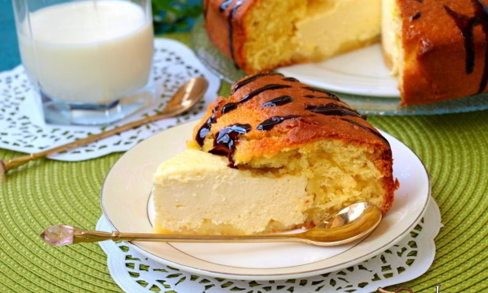 Рецепт ленивая ватрушка с творогом