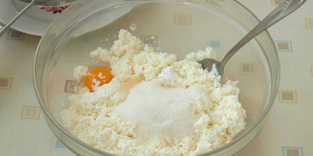 ленивая ватрушка с творогом