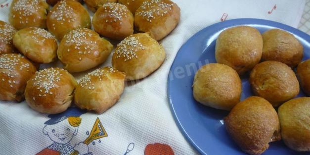 мягкие булочки малышки в духовке