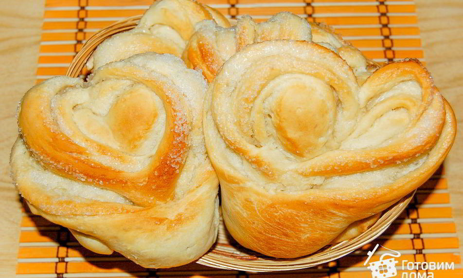 Рецепт плюшки постные