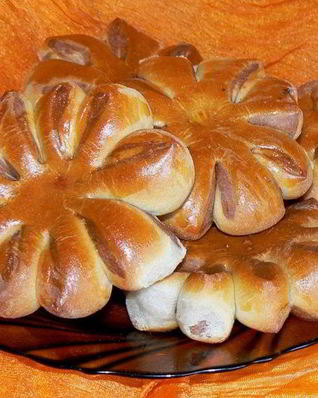 Плюшки Цветы