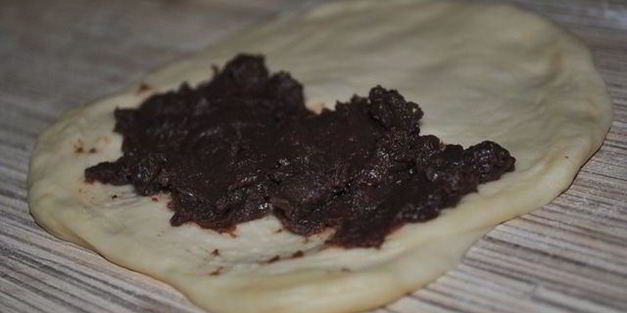 шоколадные булочки розочки