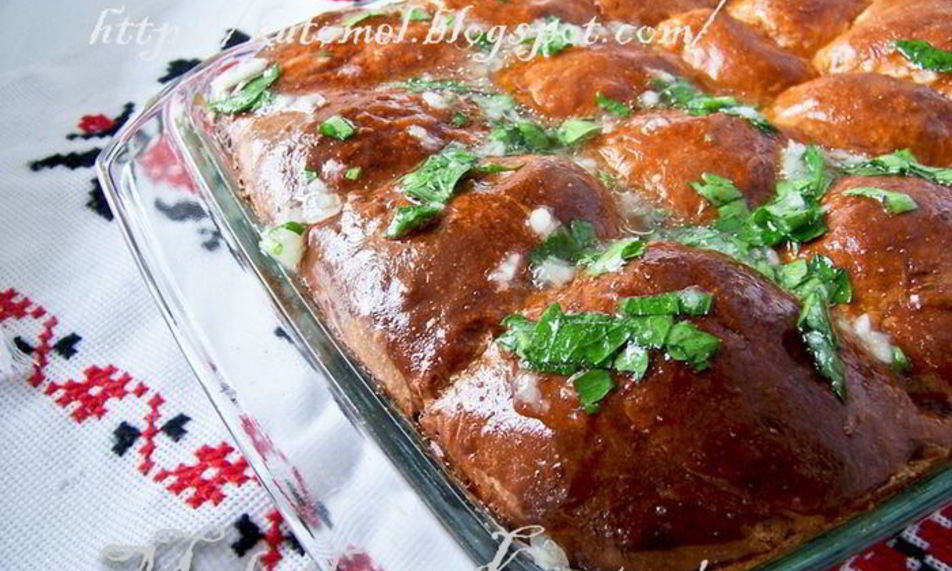 Рецепт украинские пампушки с чесноком