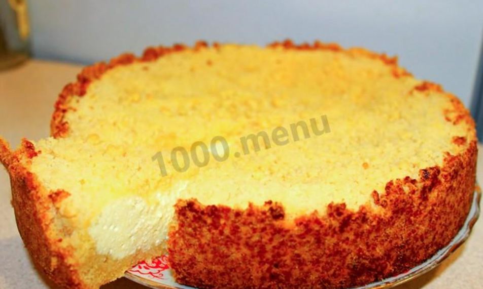 Рецепт ватрушка на сливочном масле с творогом в мультиварке