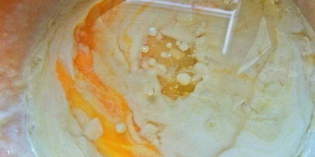 ватрушки с голубикой и яблоком