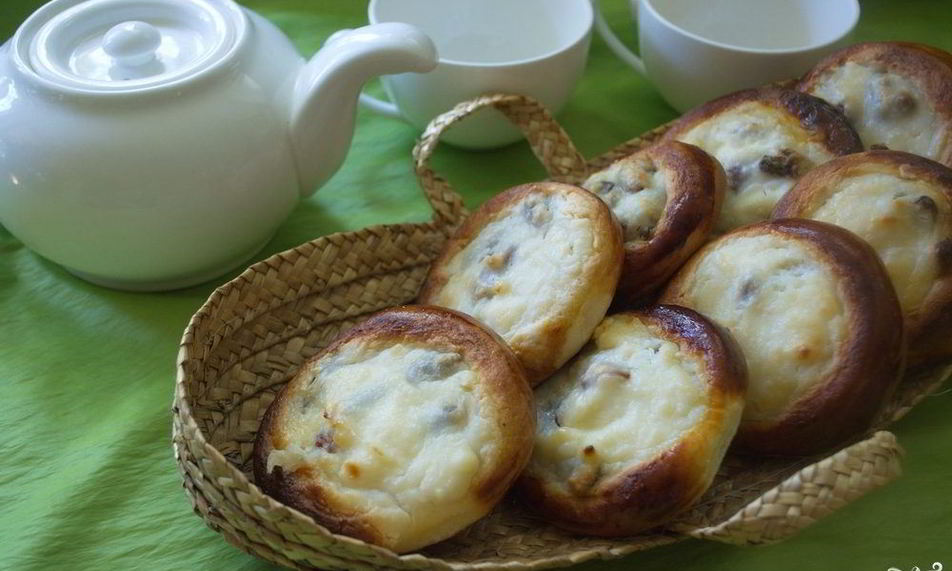 Рецепт ватрушки с творогом из дрожжевого теста