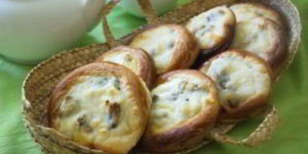 ватрушки с творогом из дрожжевого теста