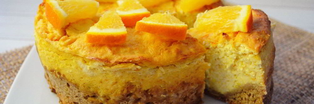 Апельсиновый чизкейк