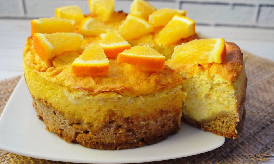 Рецепт апельсиновый чизкейк