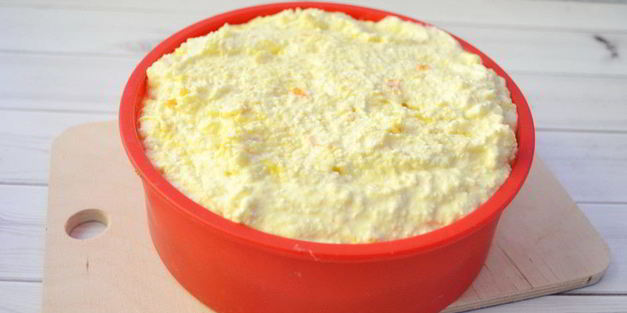 апельсиновый чизкейк