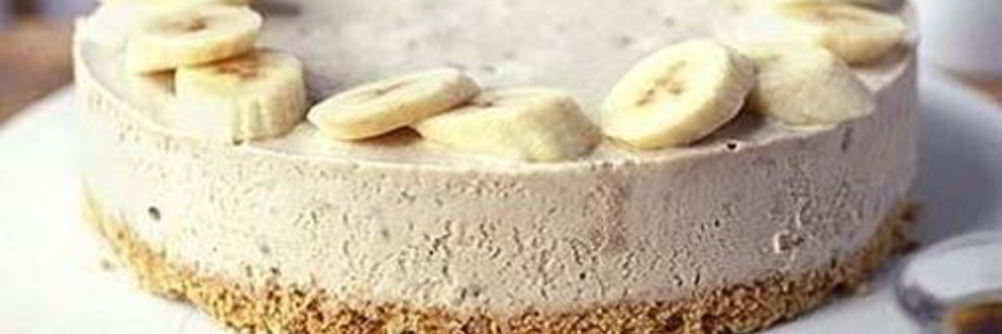 Банановый чизкейк без выпечки