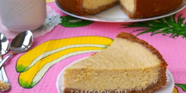банановый чизкейк