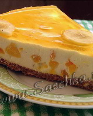 Чизкейк без выпечки Абрикосовый рай
