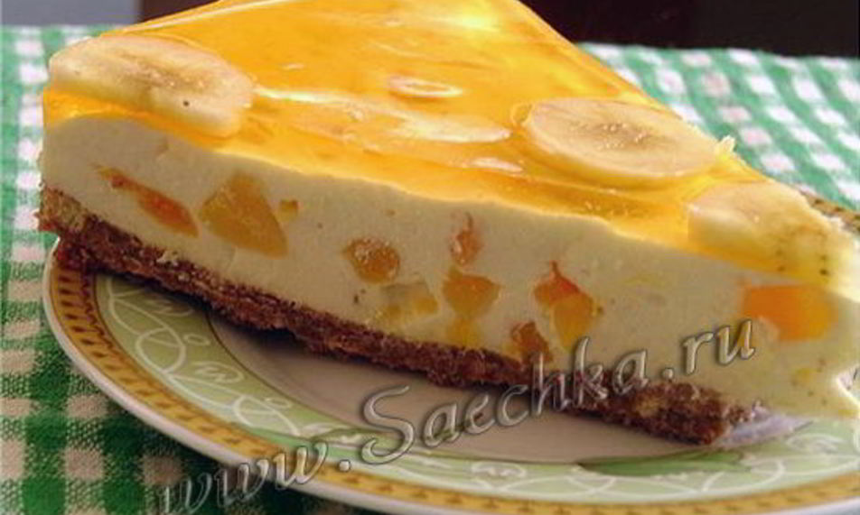 Рецепт чизкейк без выпечки абрикосовый рай