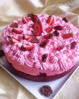 Чизкейк Красный бархат