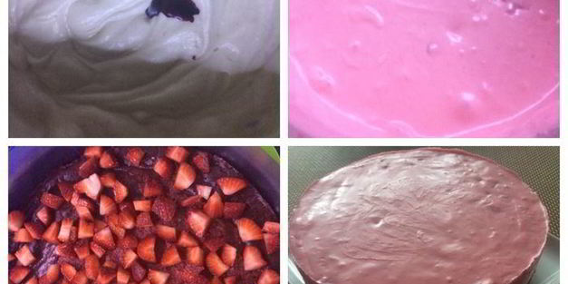 чизкейк красный бархат