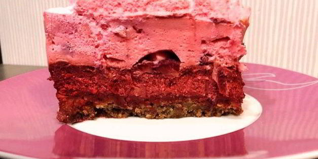 чизкейк красный бархат