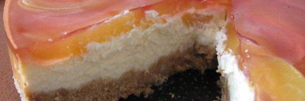 Чизкейк с абрикосами