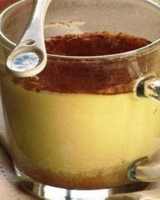 Чизкейк с апельсиновым соком в микроволновке