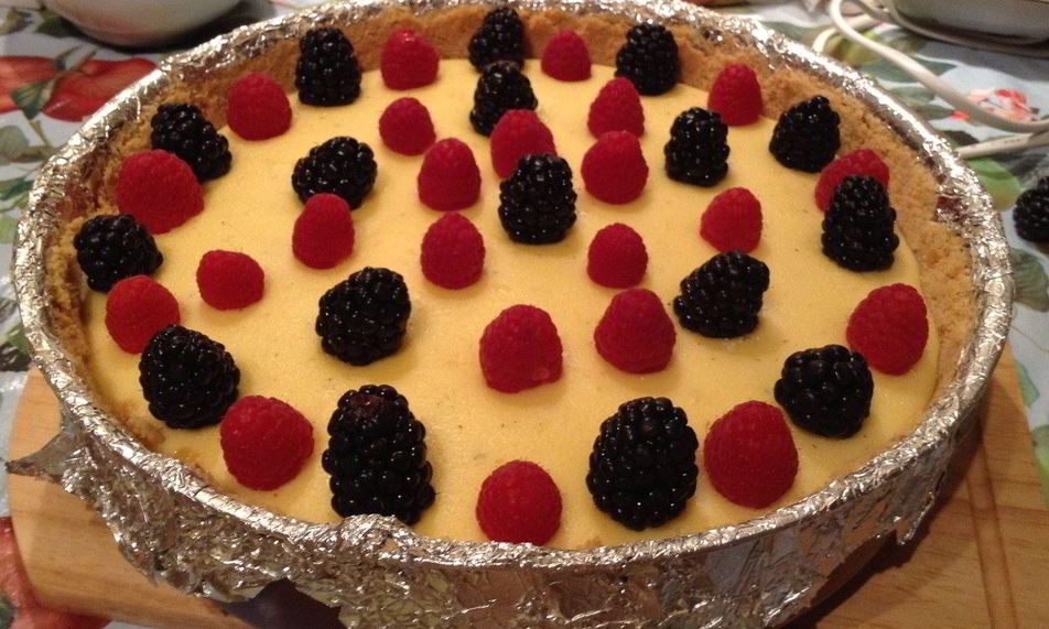 Рецепт чизкейк с белым шоколадом и сливками