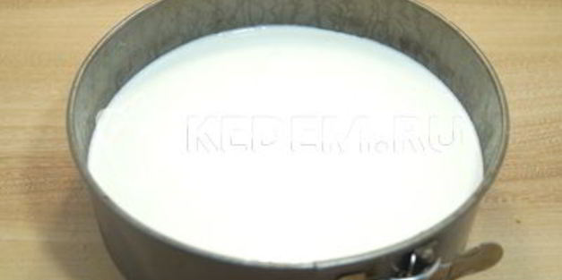 чизкейк с фруктами