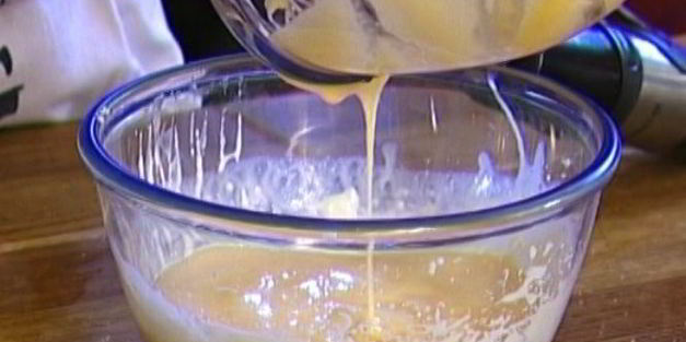 чизкейк с голубикой