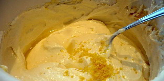 чизкейк с грушей и шоколадом