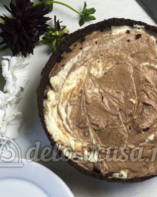 Чизкейк с нутеллой без выпечки