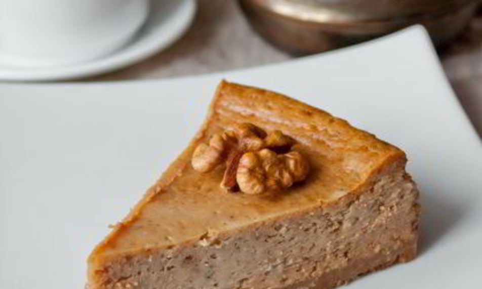 Рецепт чизкейк с пралине из грецких орехов