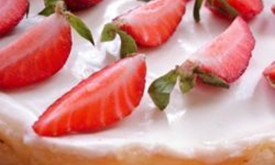 Рецепт чизкейк с ревенем